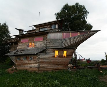 maison bateau russie