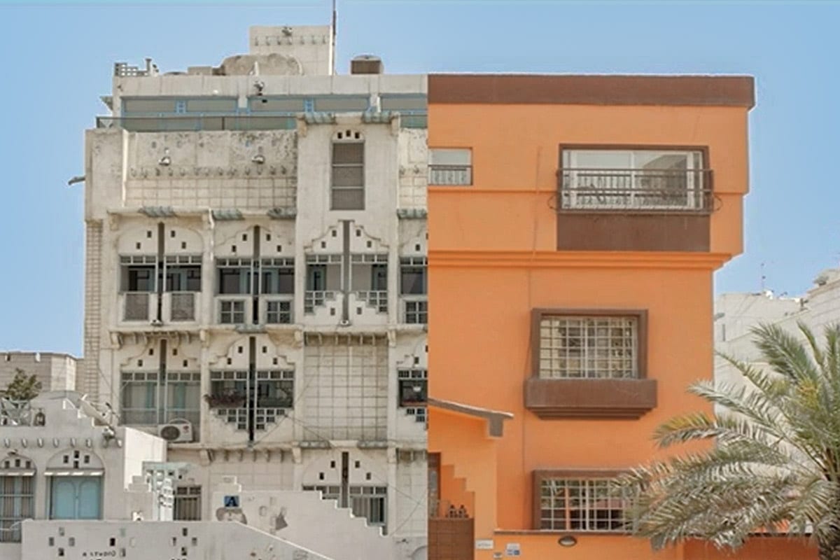 maisons étonnantes au Koweit