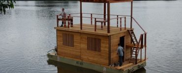 maison flottante congo