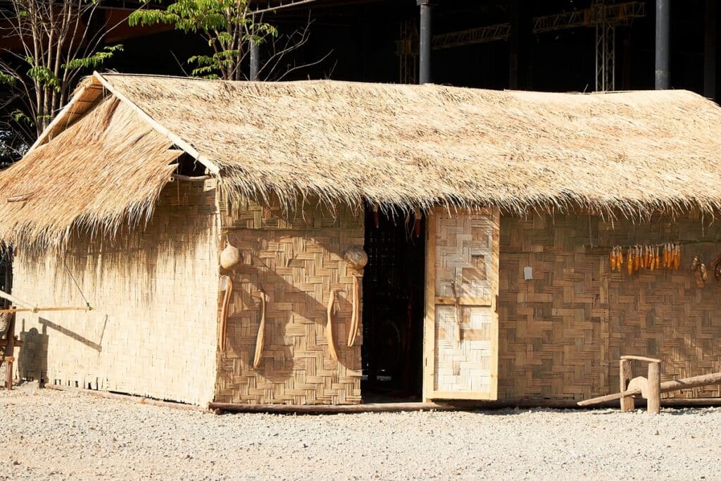 maison traditionnelle Hmong