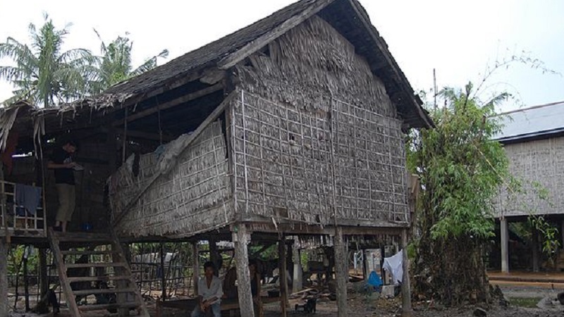 maison khmer rurale