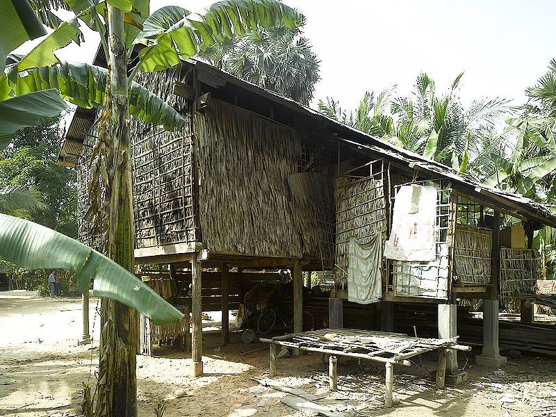maison khmer rurale