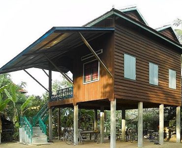 maison khmer ruale moderne