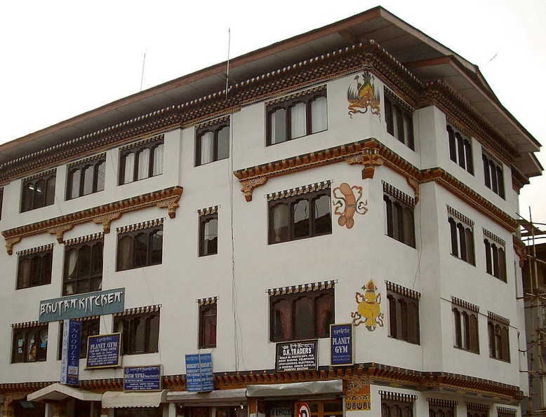 maison phallus bhoutan