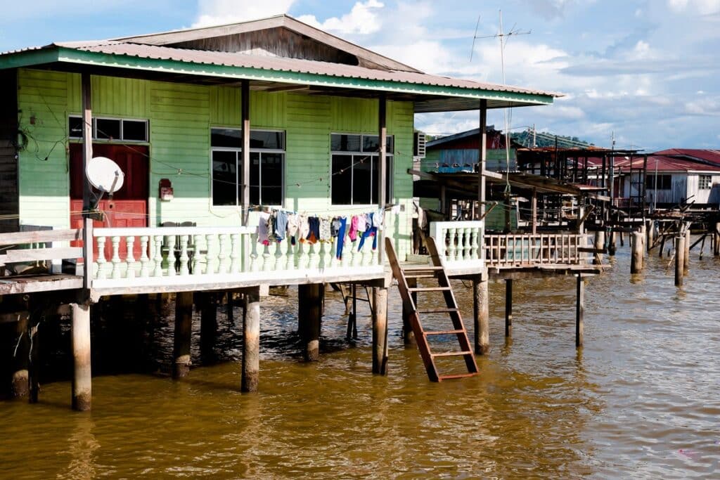Maisons traditionnelles de Brunei