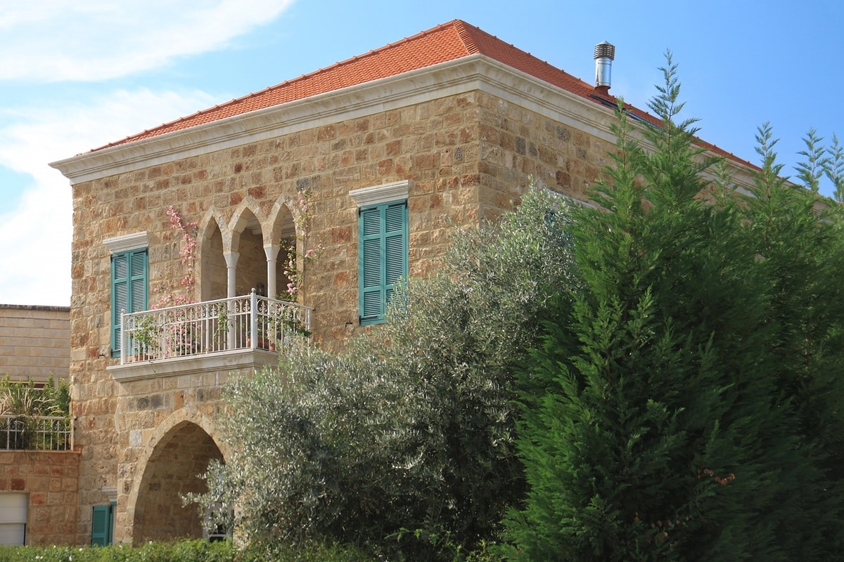 maison traditionnelle libanaise à Batroun