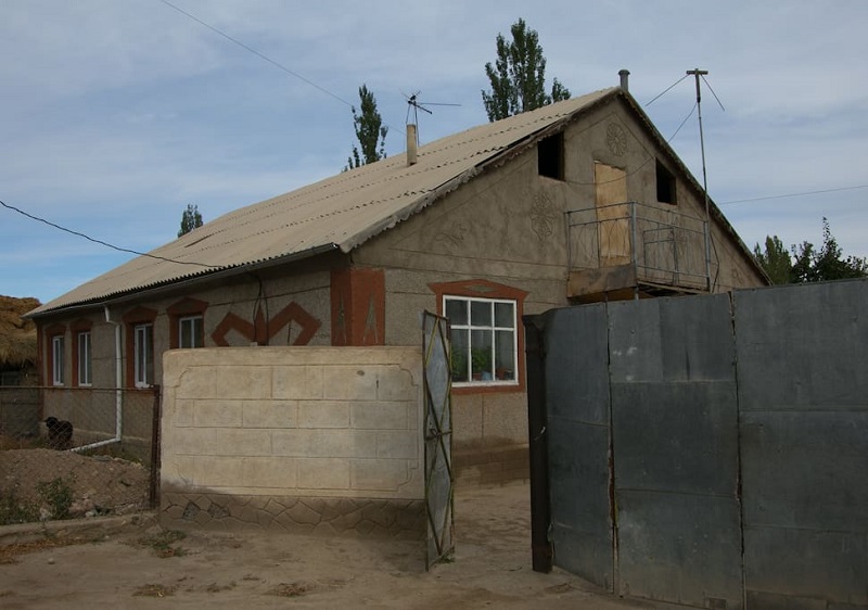 maison typique Kirghizistan