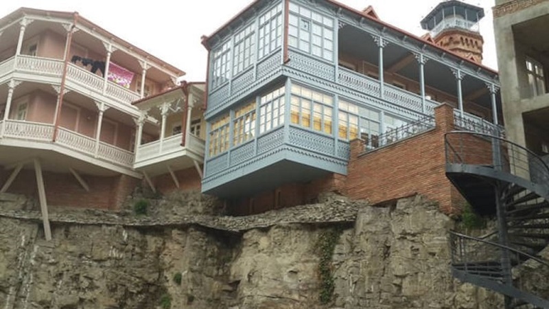 maisons traditionnelles tbilissi