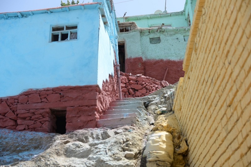 maisons colorées kaboul