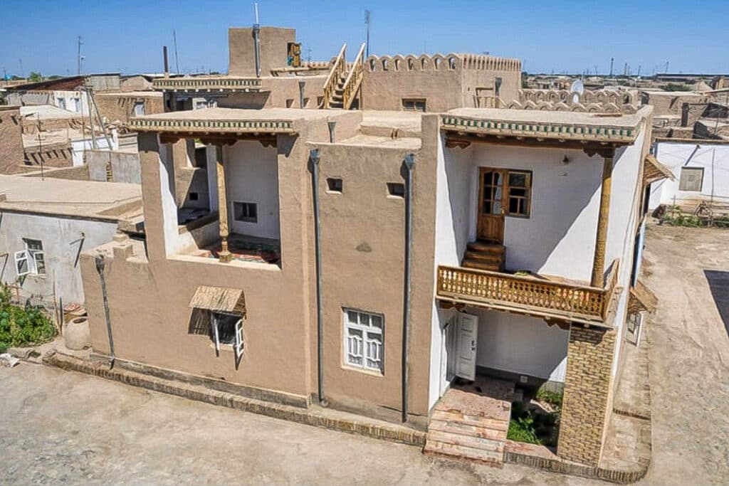 maison traditionnelle ouzbeke