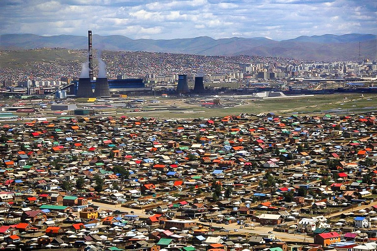 bidonville en mongolie