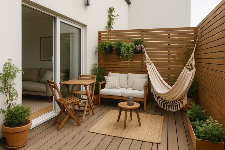 petite terrasse cosy