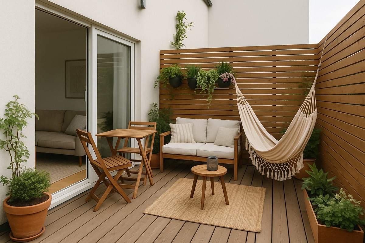 petite terrasse cosy