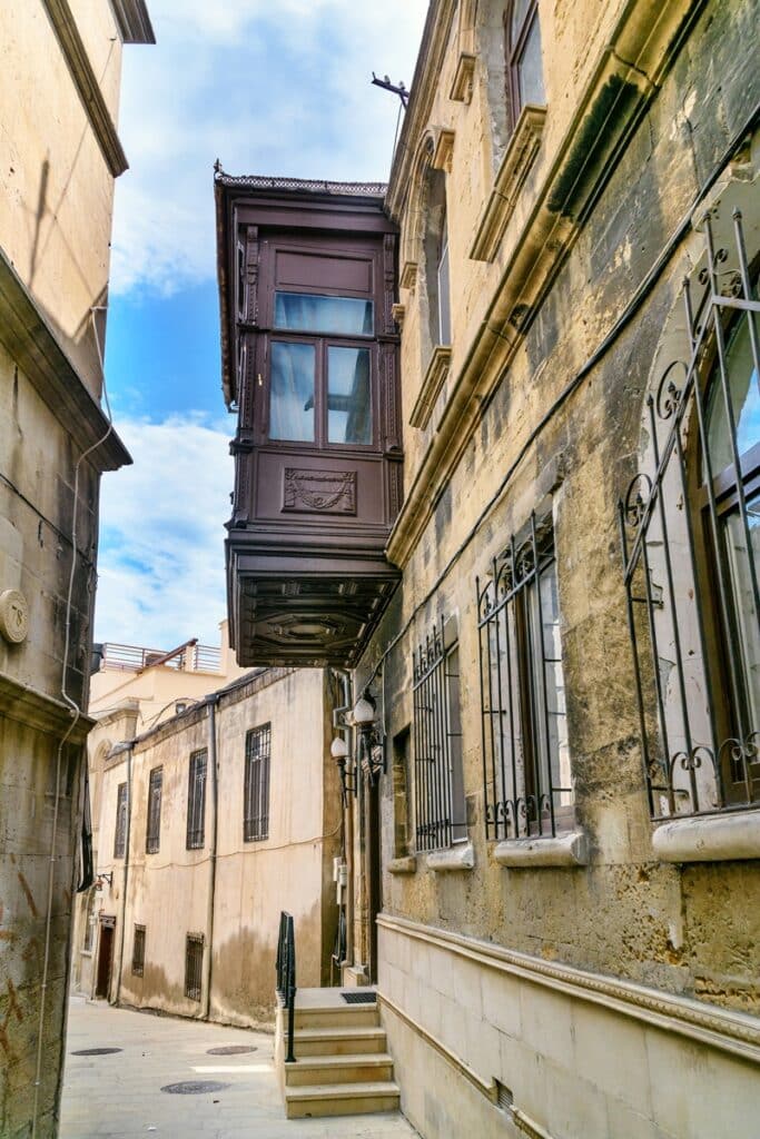 ruelle du vieux Bakou