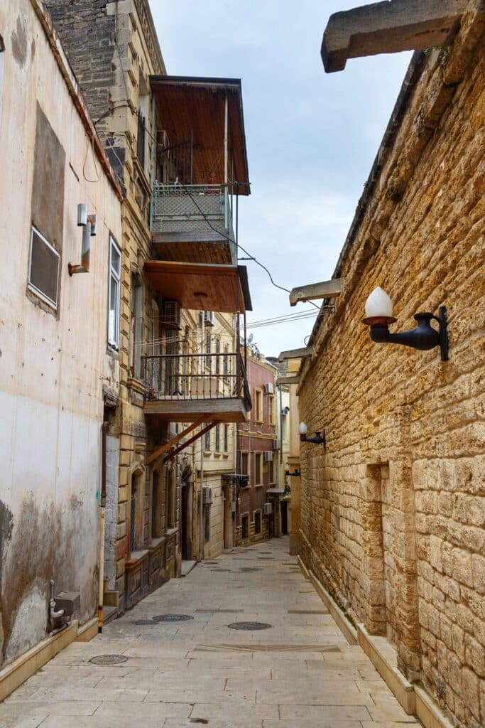 ruelle du vieux Bakou