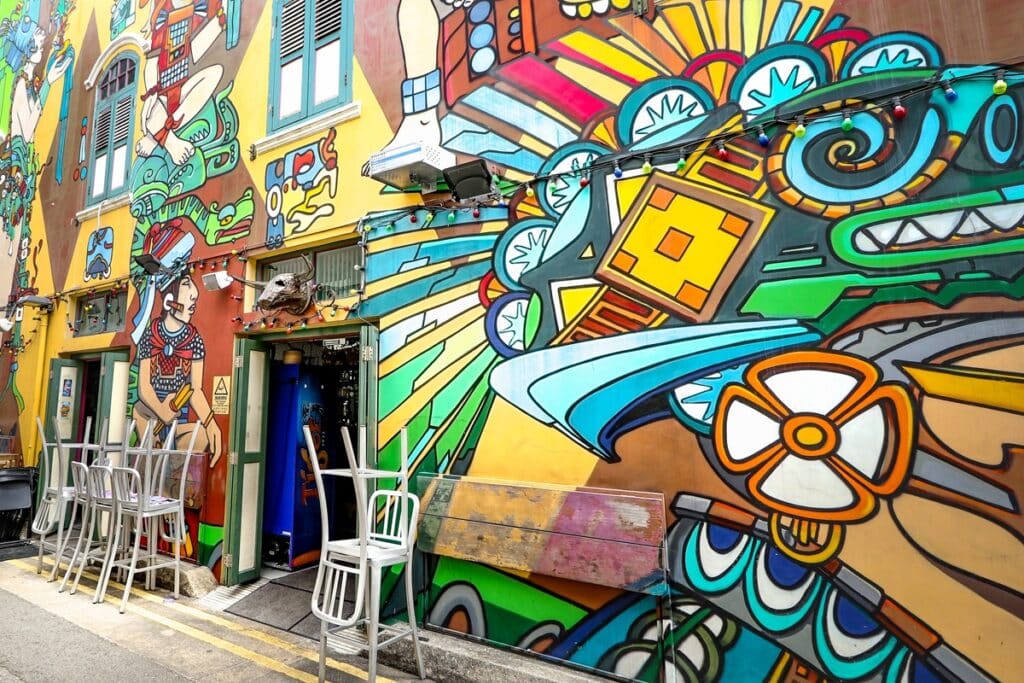 Haji Lane à Singapour