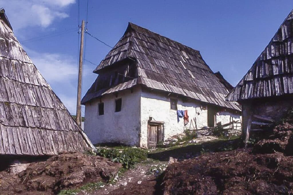 Maisons dinariques en Bosnie