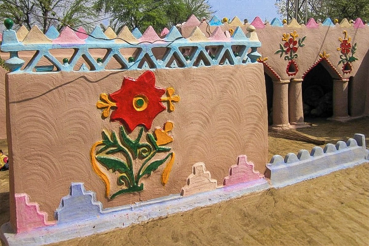 maisons de boue de Thatta Kedona