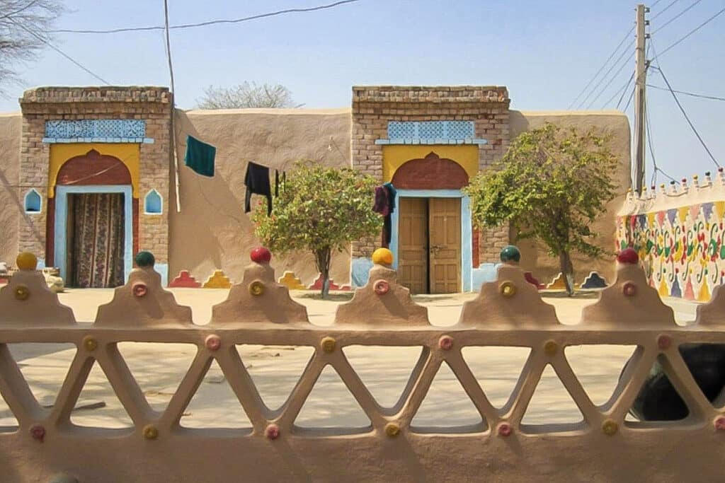 maison en terre crue à Thatta Kedona