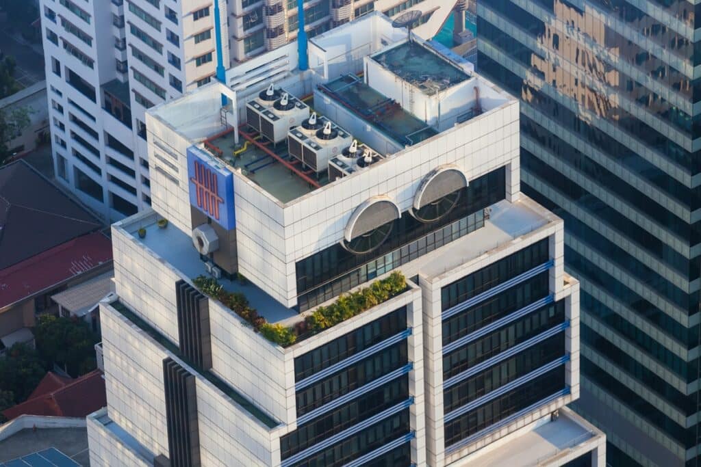 Immeuble Robot à Bangkok