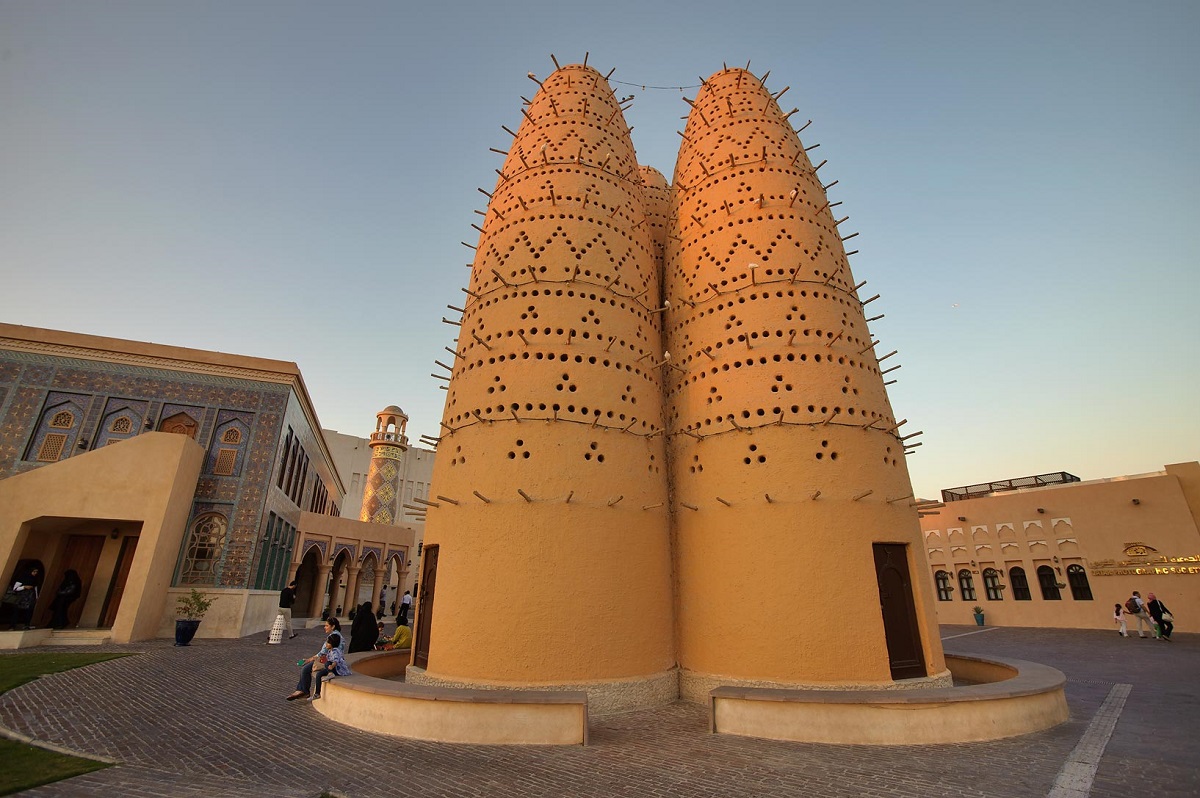 batiments traditionnels qatar