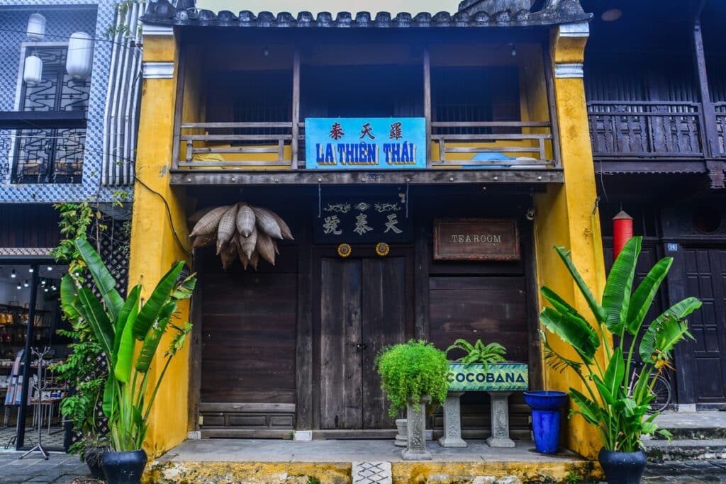 ancienne maison en bois de Hoi An