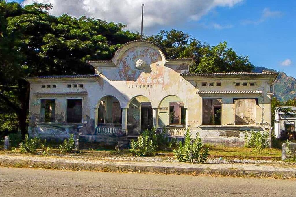 maison coloniale au Timor-Leste