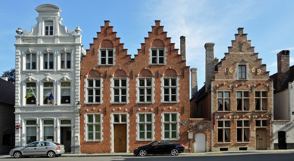 maisons médiévales de Bruges