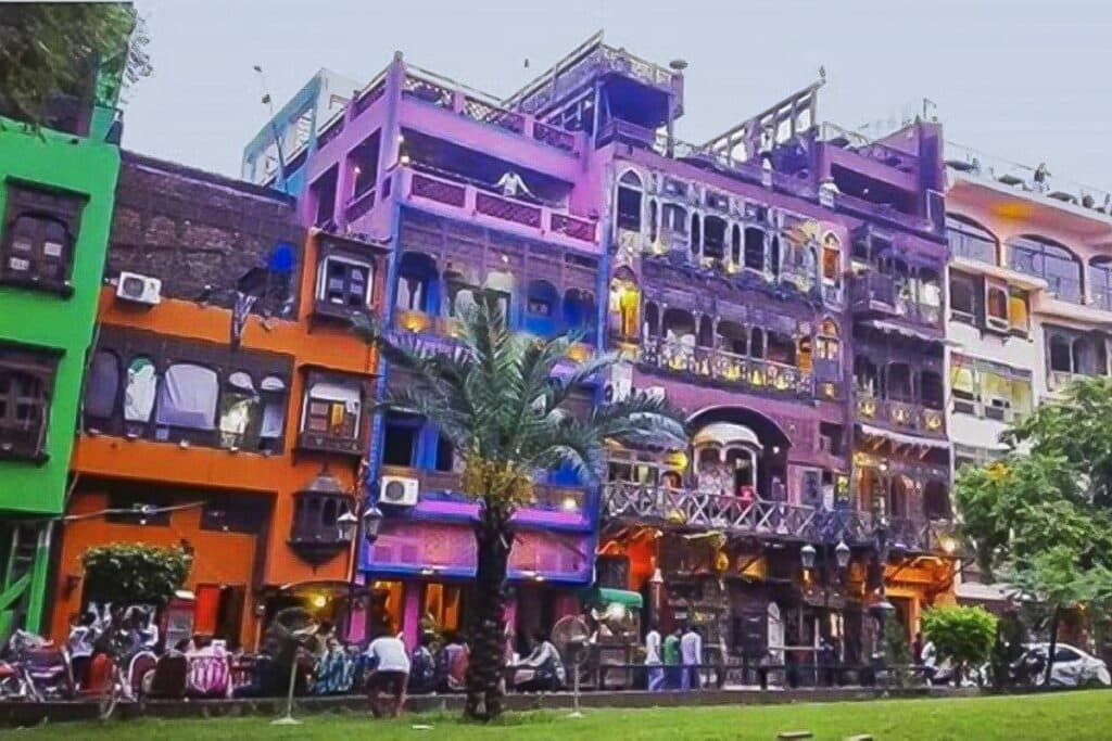 restaurants colorés à Lahore
