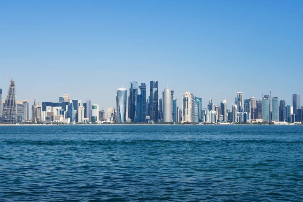 skyline de Doha