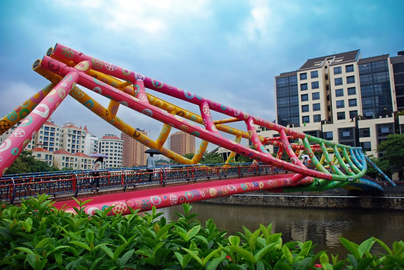 structure coloré singapour