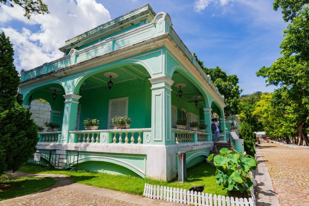 taipa house maison coloniale à Macao