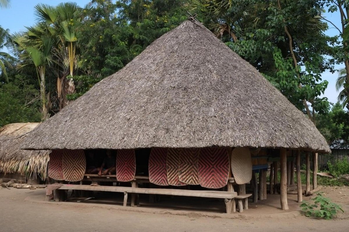 les maisons traditionnelles du Timor Oriental