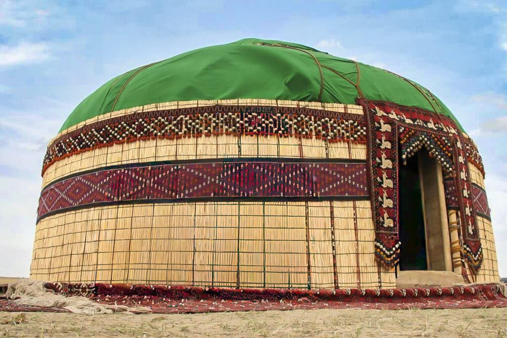 turkménistan yourte