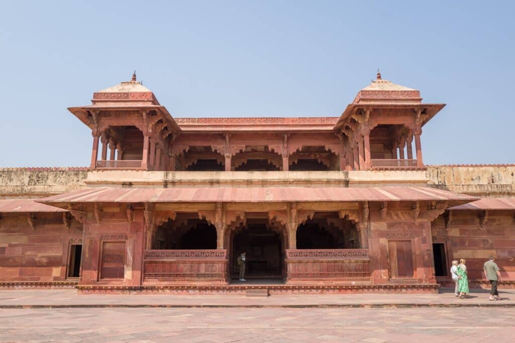 Fatehpur Sikri villa abandonnée en Inde