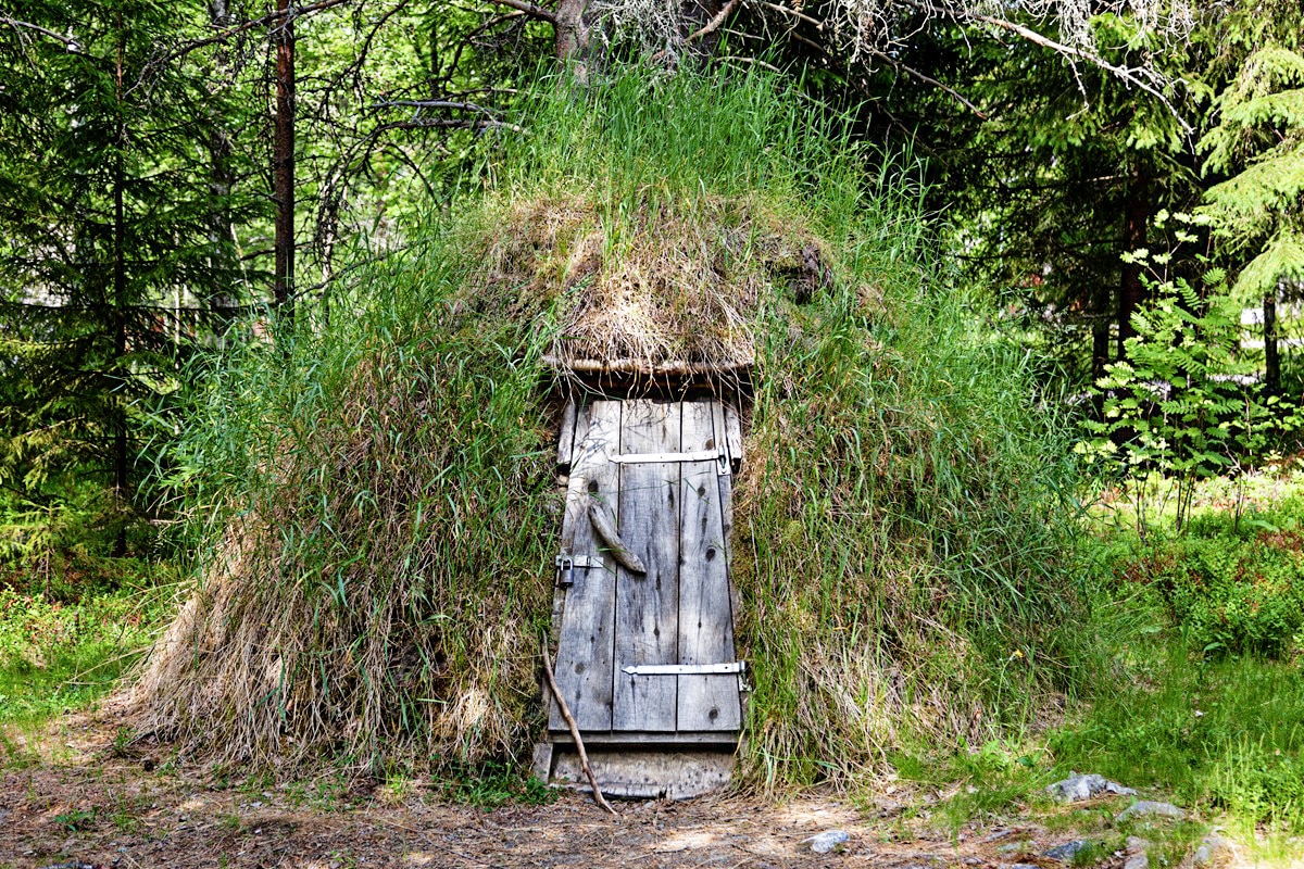 maison sami traditionnelle