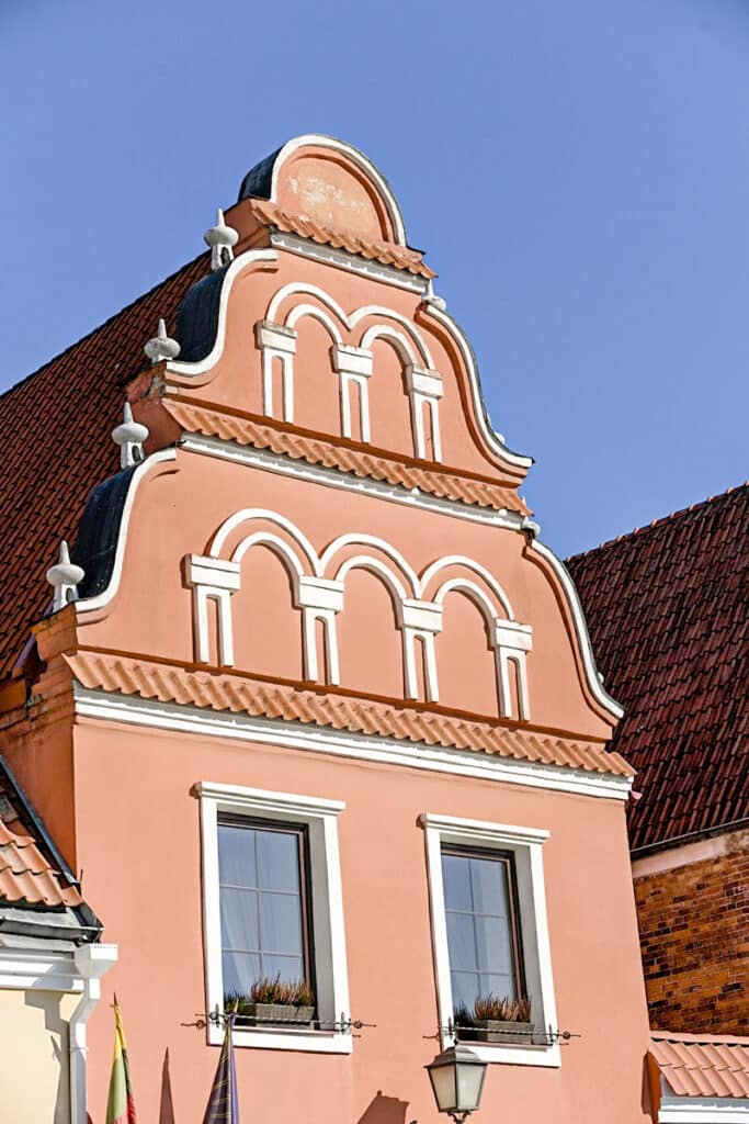 détail maison de marchand à Kėdainiai