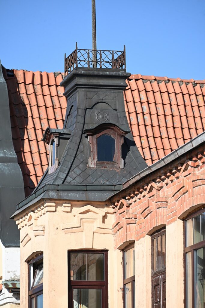 détail maison de marchand à Kėdainiai