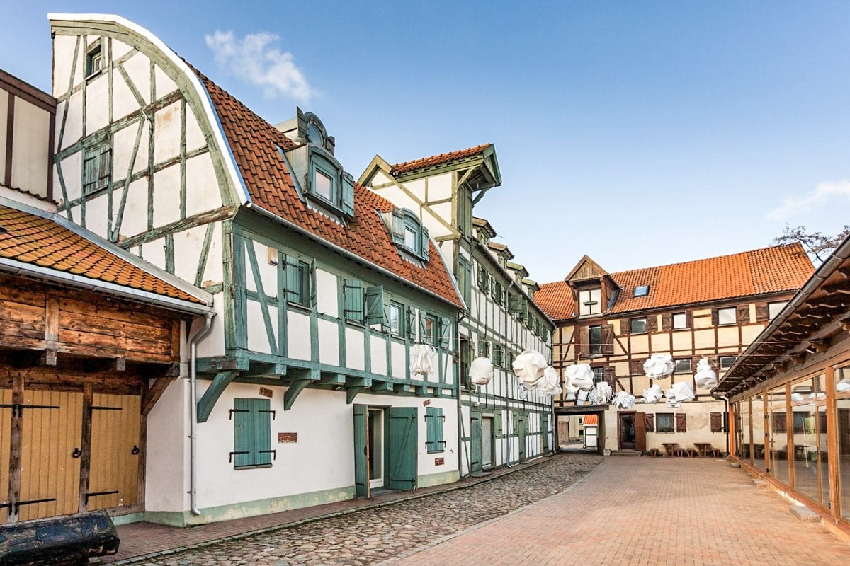 maisons à colombages de Klaipėda