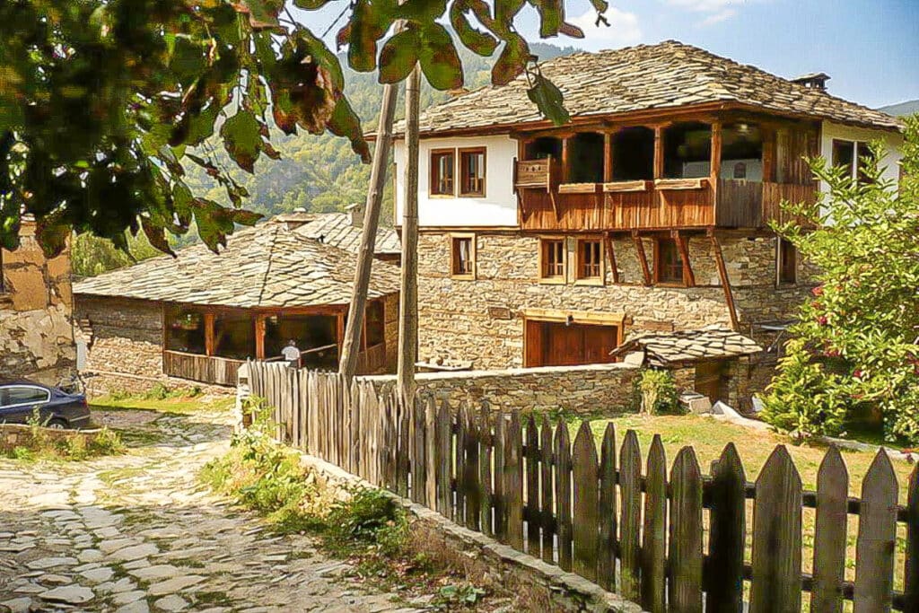 maison traditionnelle de Kovatchevitsa