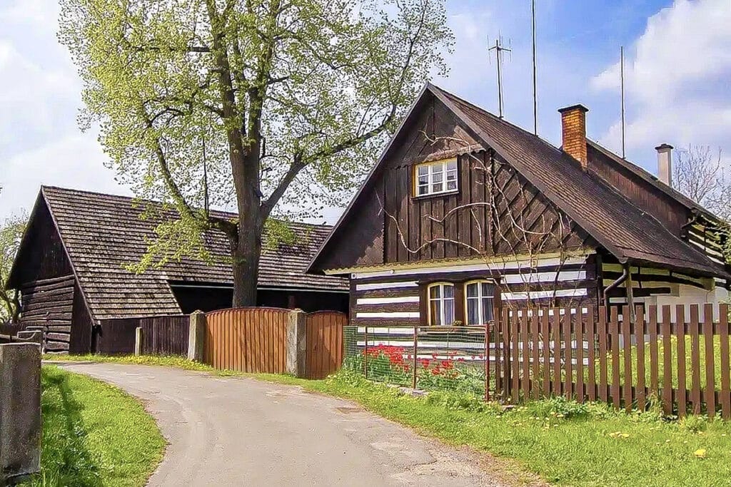 Le village Vesec u Sobotky