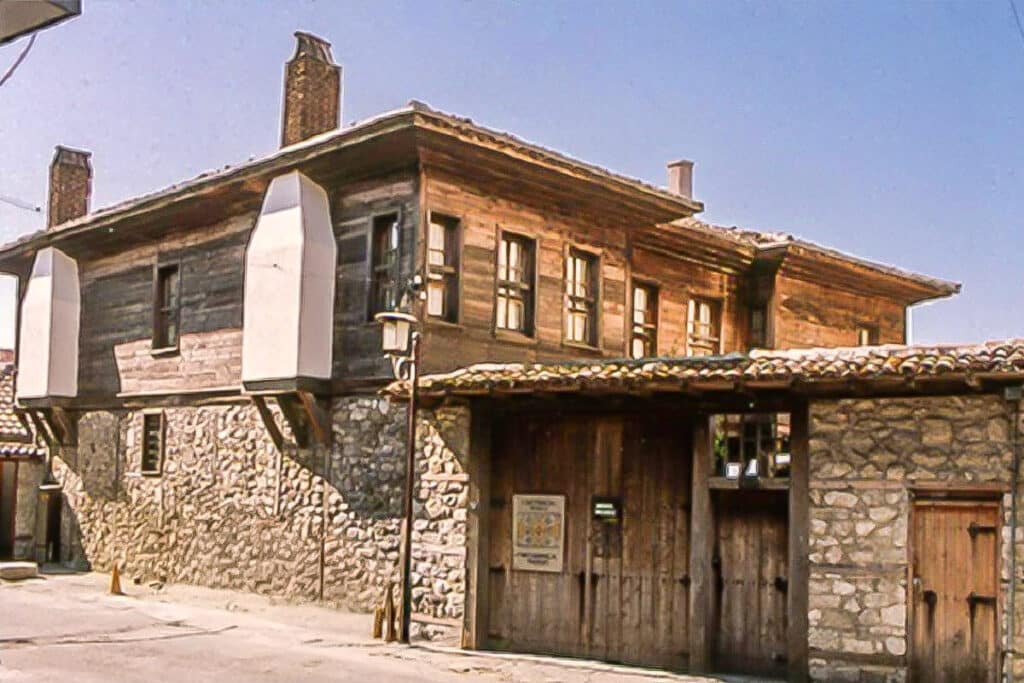 Les maisons traditionnelles de Nessebar