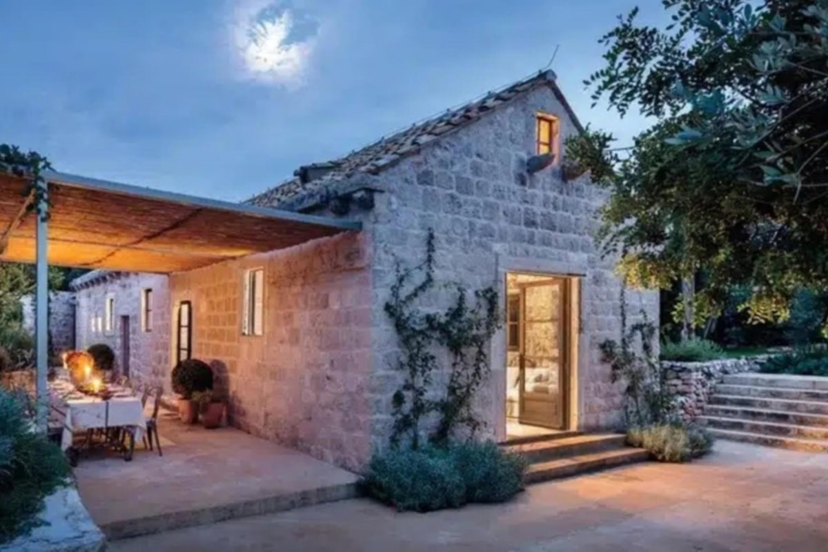 Maison croate du 15ème siècle magnifiquement restaurée