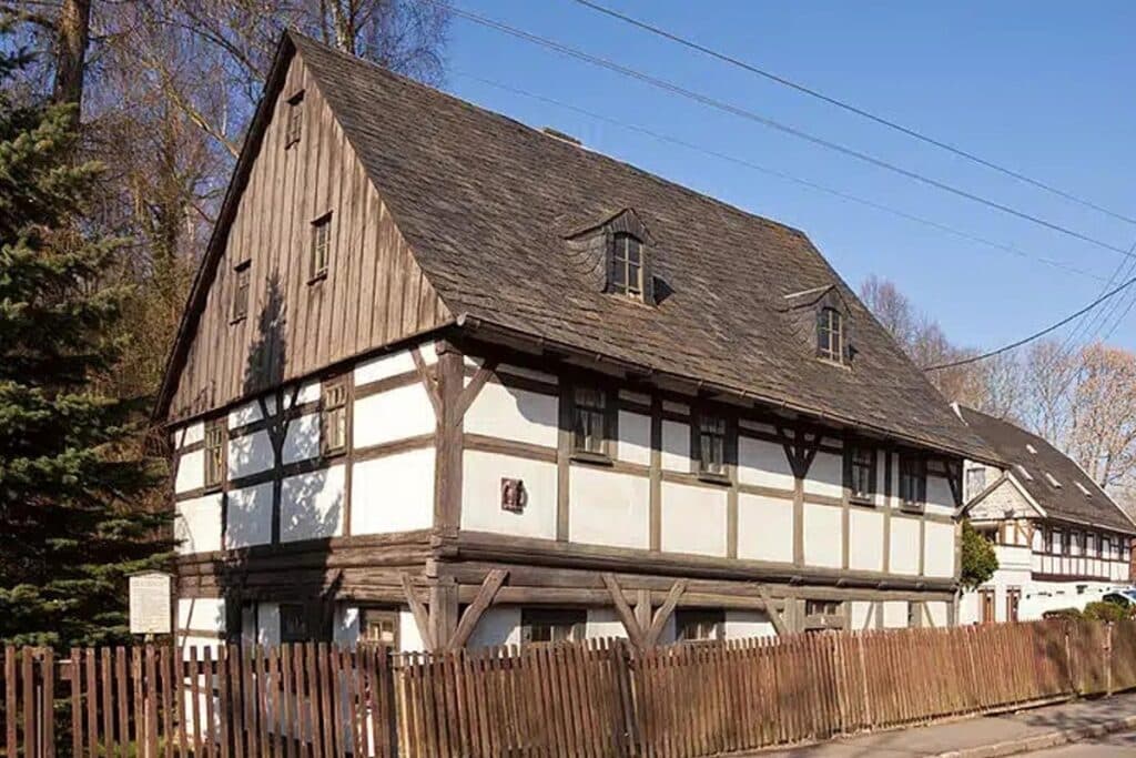 Maison de Haute-Lusace en République tchèque