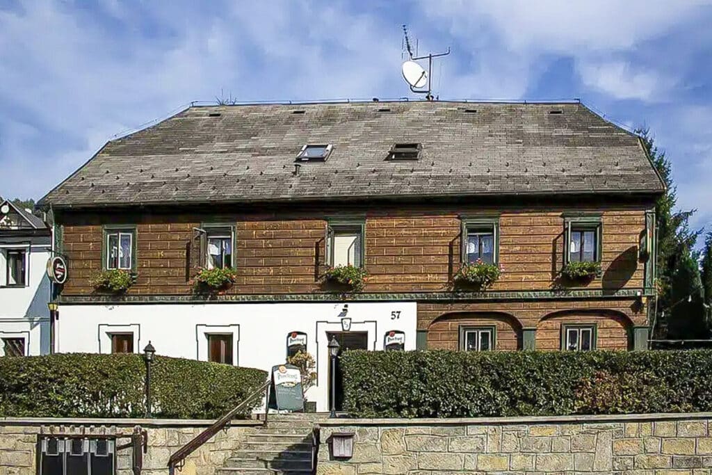Maison de Haute-Lusace en République tchèque