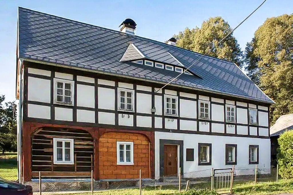 Maison de Haute-Lusace en République tchèque