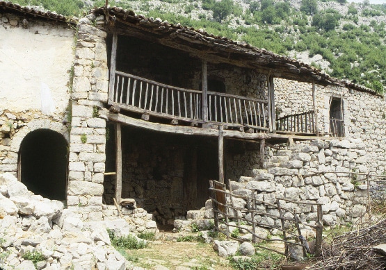 Maison village traditionnelle Monténégro