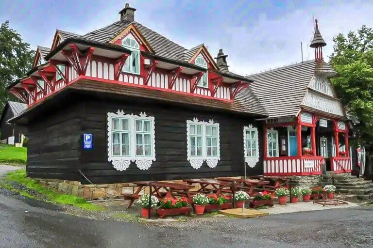 Pustevny maison en bois