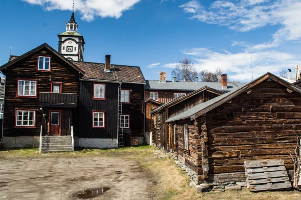 maisons en bois de Røros