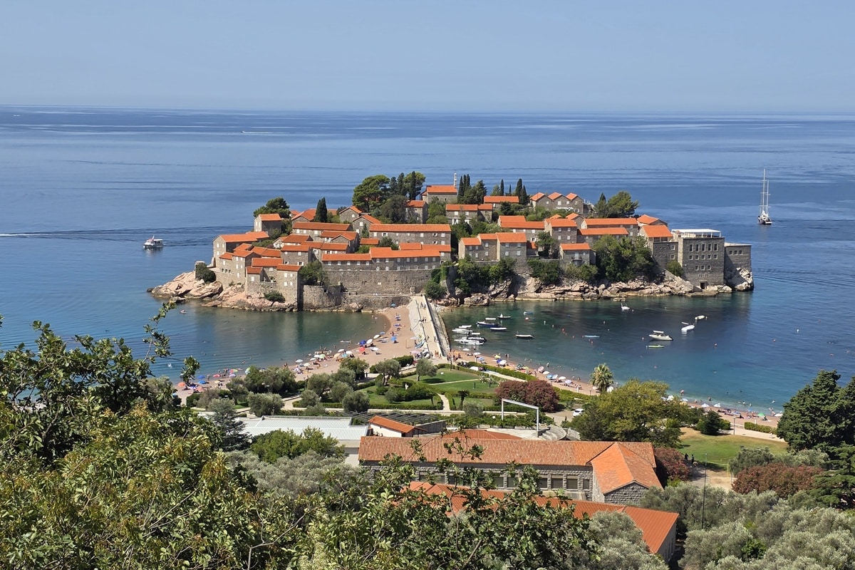 village de Sveti Stefan